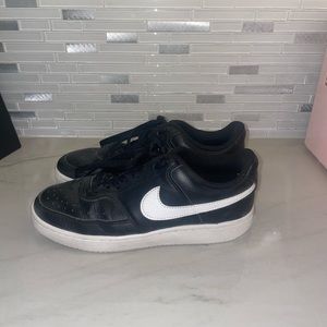 Black Court Vision Nike Shoes